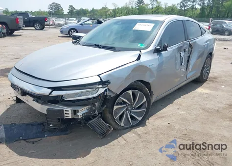 2020 Honda Insight Touring from USA, damaged, VIN 19XZE4F94LE003419